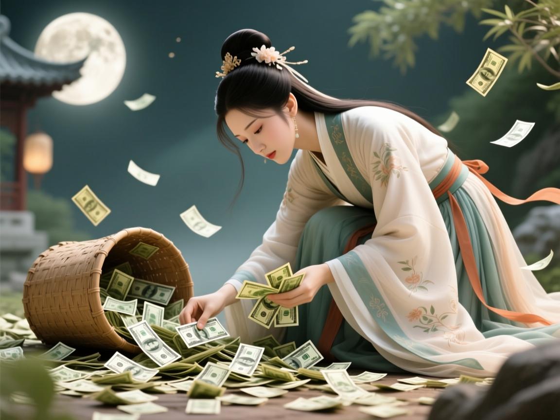 梦见一路上不停地捡钱 梦见一路上不停地捡钱