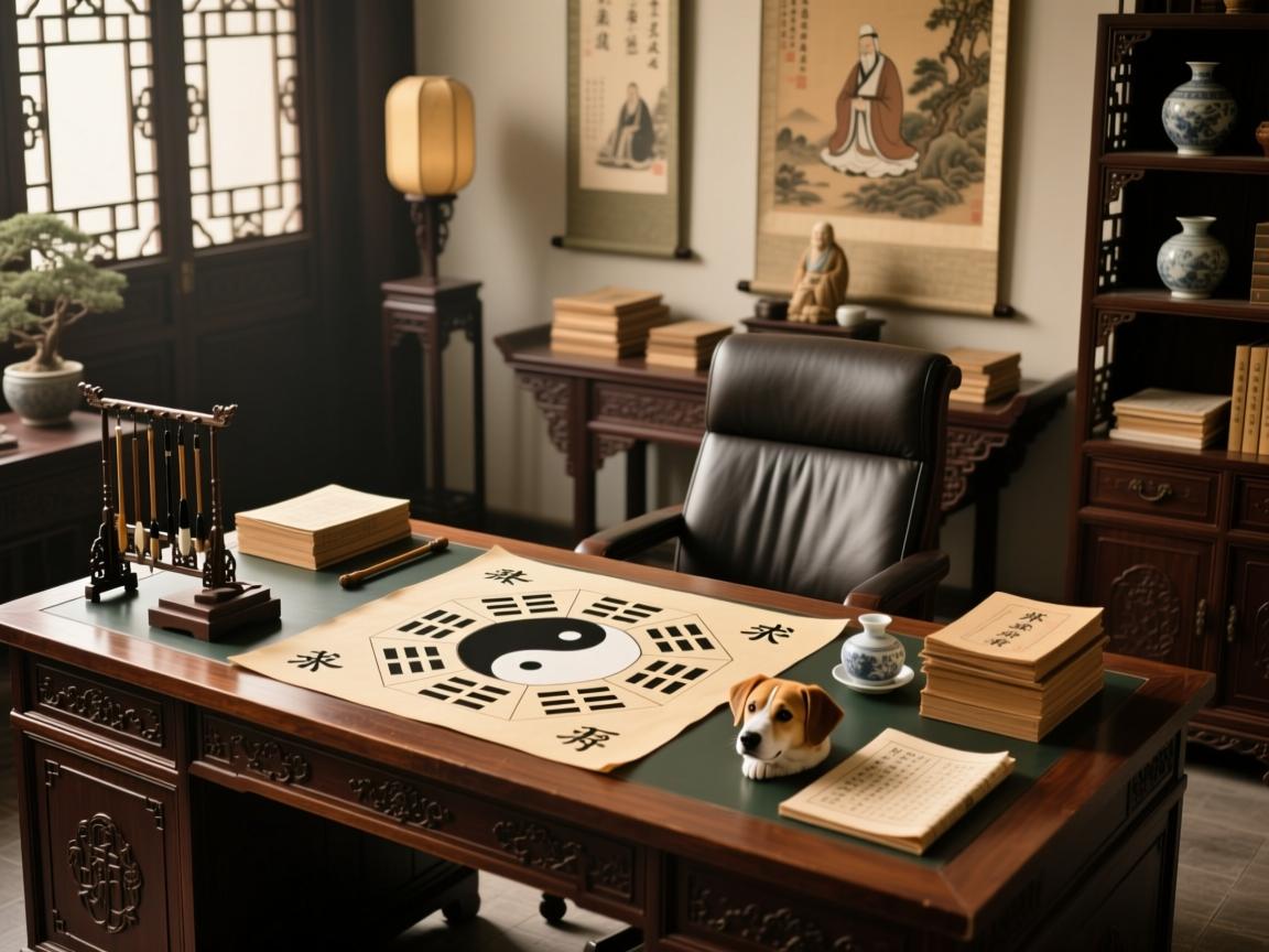 1970年属狗者办公桌朝向风水指南，助你事业顺遂，贵人相助