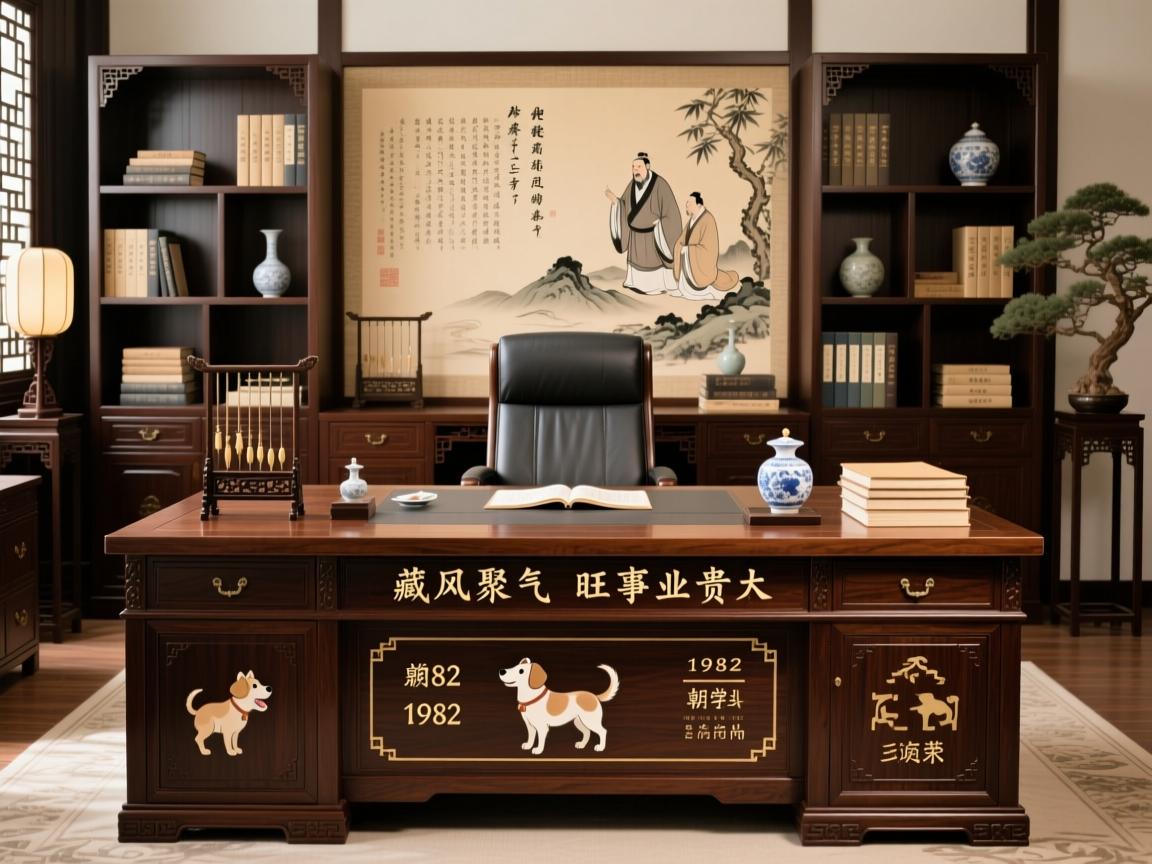 1982属狗办公桌朝向指南，藏风聚气，旺事业贵人