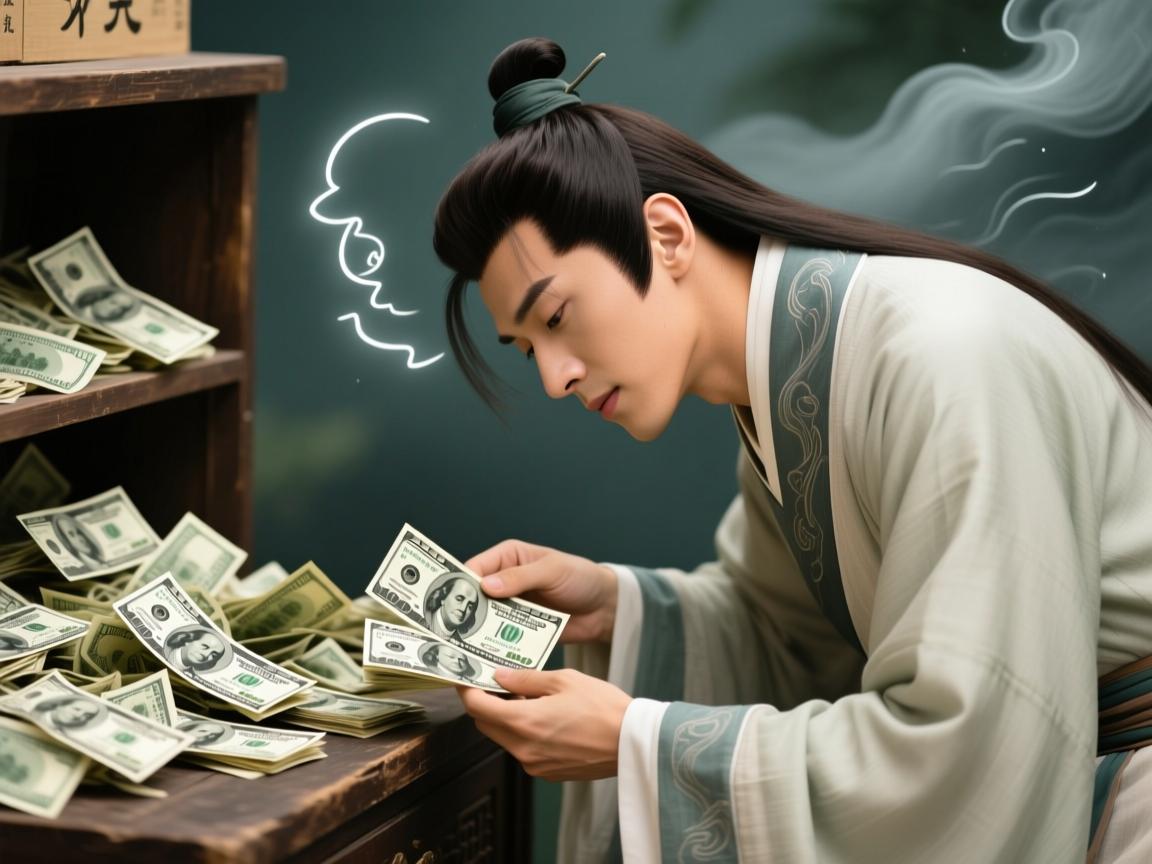男人梦见捡到百元大钞，潜意识里的失物招领