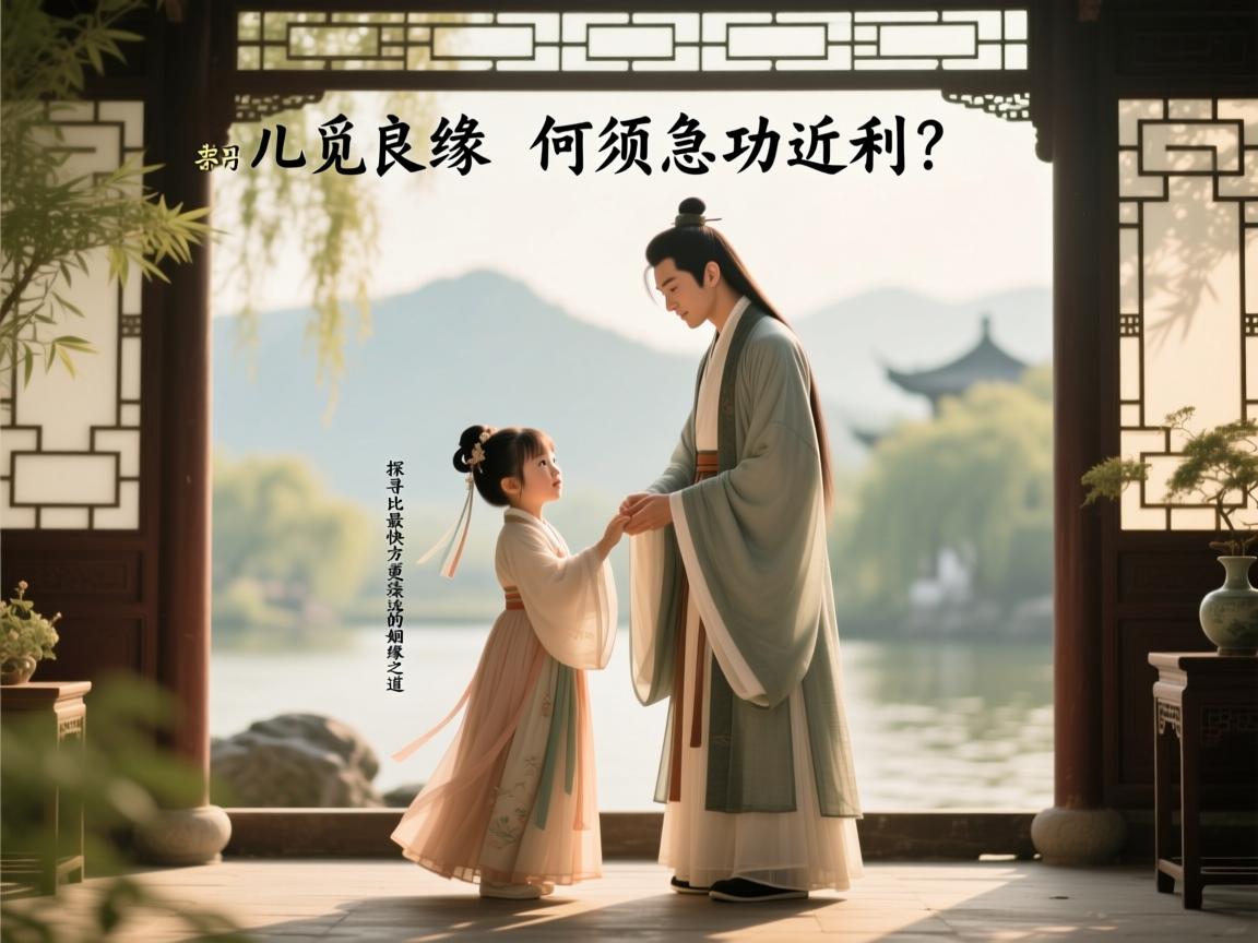 为儿觅良缘,何须急功近利?探寻比最快方法更深远的姻缘之道 为儿觅良缘,何须急功近利?探寻比最快方法更深远的姻缘之道