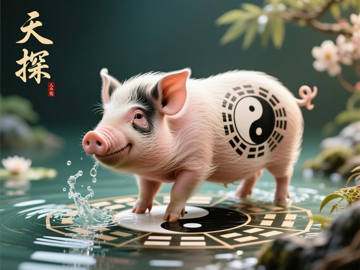 亥猪五行属什么,探秘水猪的命理与人生智慧 亥猪五行属什么,探秘水猪的命理与人生智慧