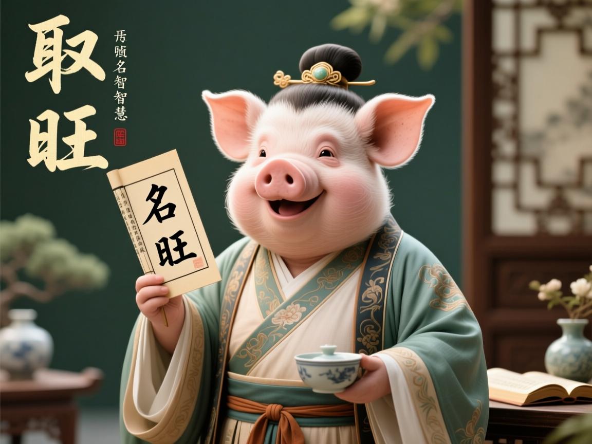猪人取名最旺的字,传统智慧与现代生活的完美融合 猪人取名最旺的字,传统智慧与现代生活的完美融合