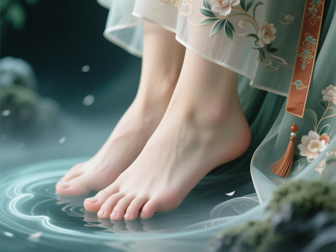 梦境中的足履，探索梦见女人的脚的深层意涵