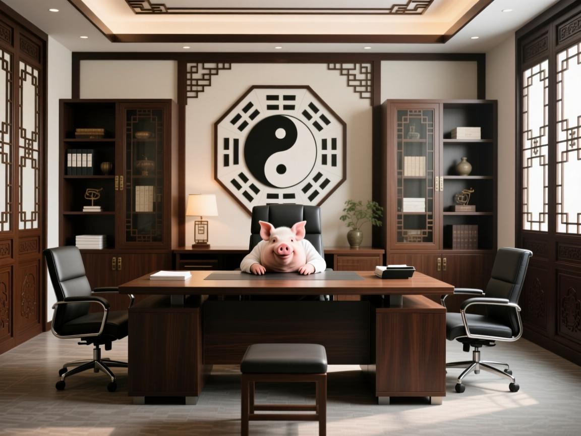 属猪人办公室座位朝向，风水布局与职场运势提升指南
