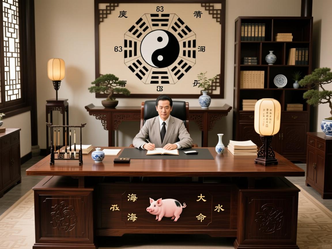 83年大海水命属猪办公桌朝向,风水布局与事业运势提升全解析 83年大海水命属猪办公桌朝向,风水布局与事业运势提升全解析