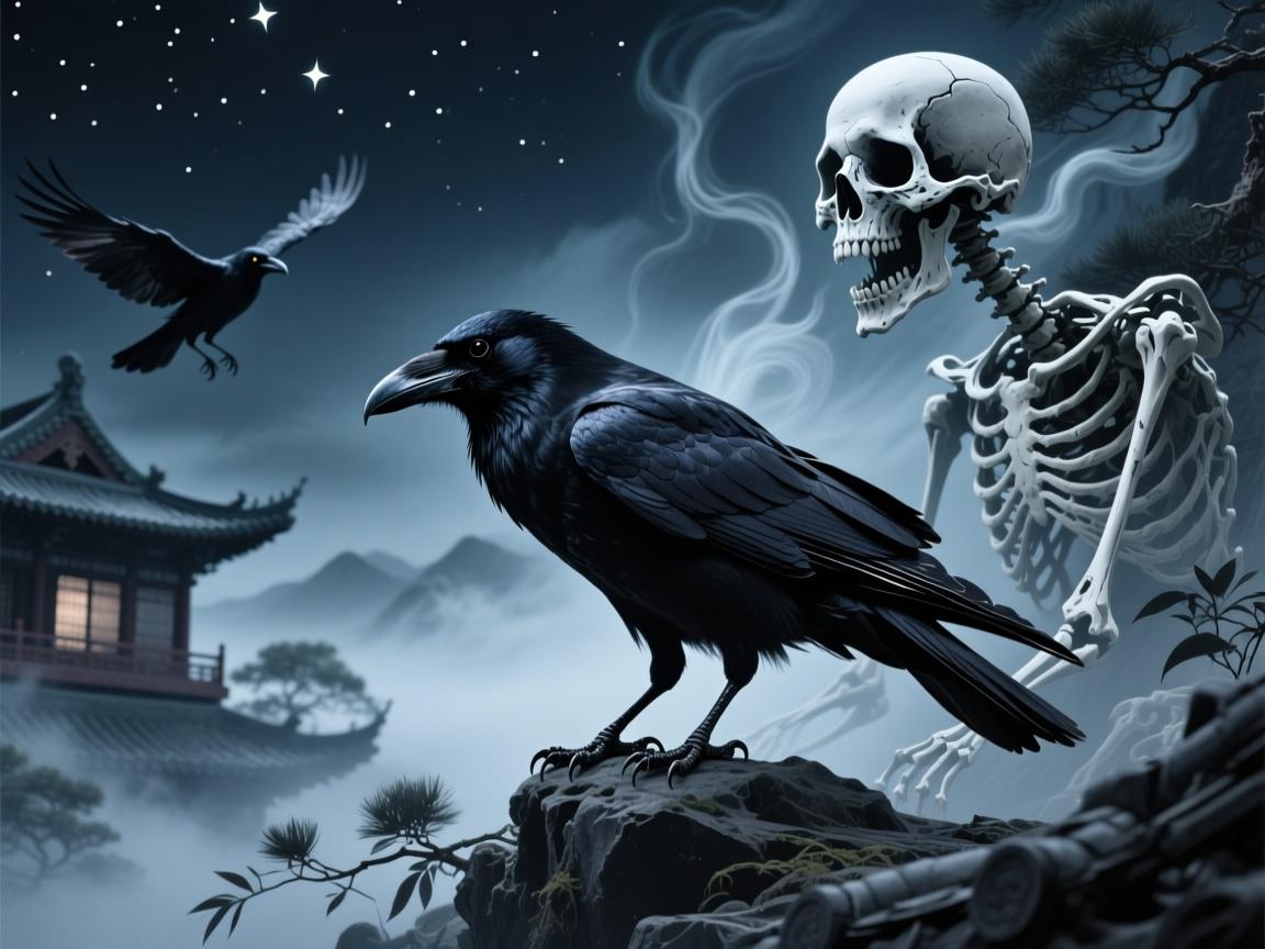 梦中的渡鸦，当死亡预兆在深夜造访