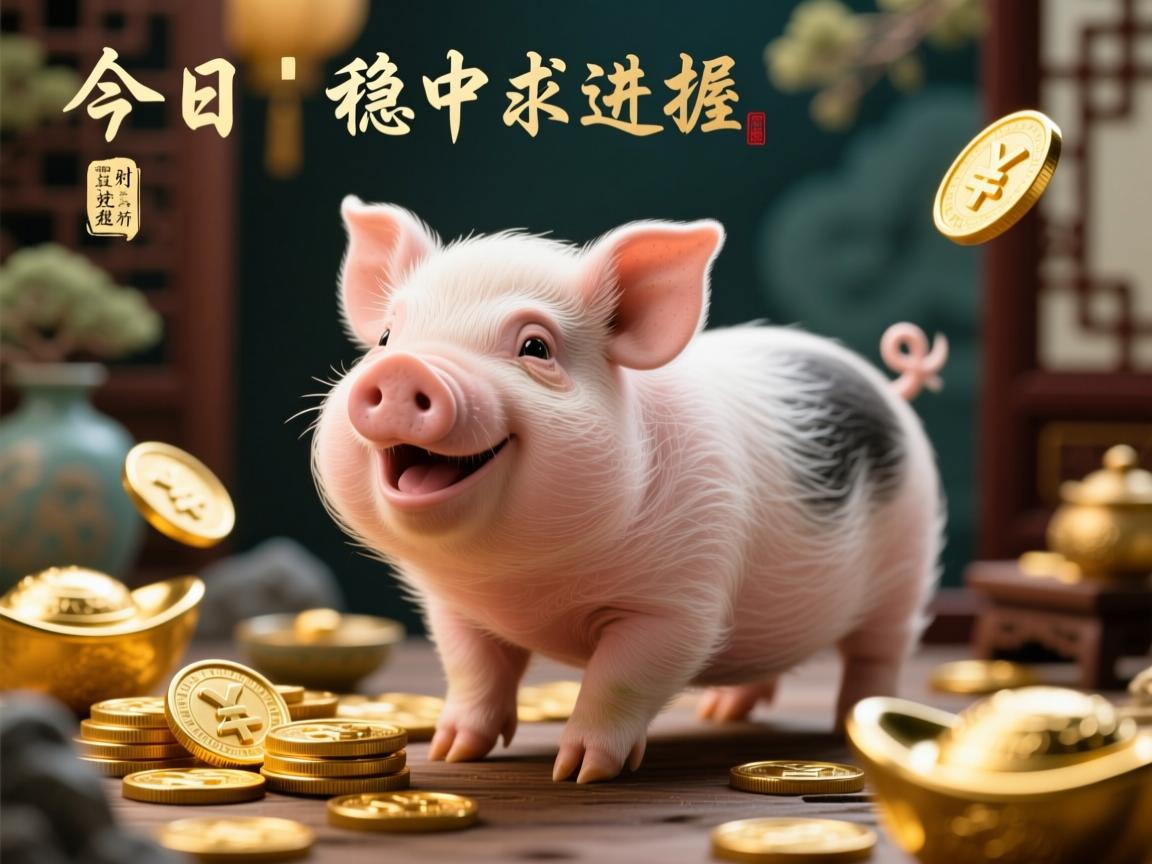 属猪今日财运，稳中求进，把握机遇，财富运势深度解析