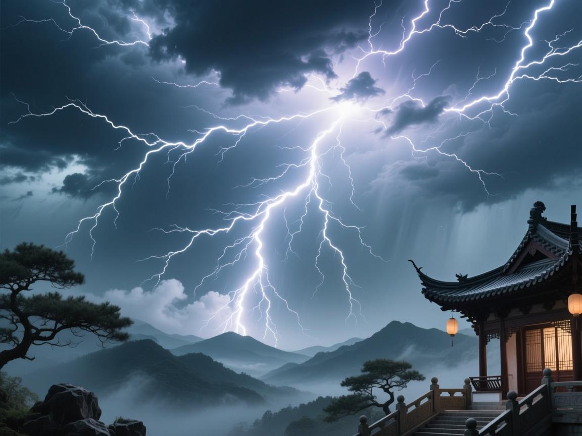 梦见打大雷，心灵深处的轰鸣与觉醒的回响