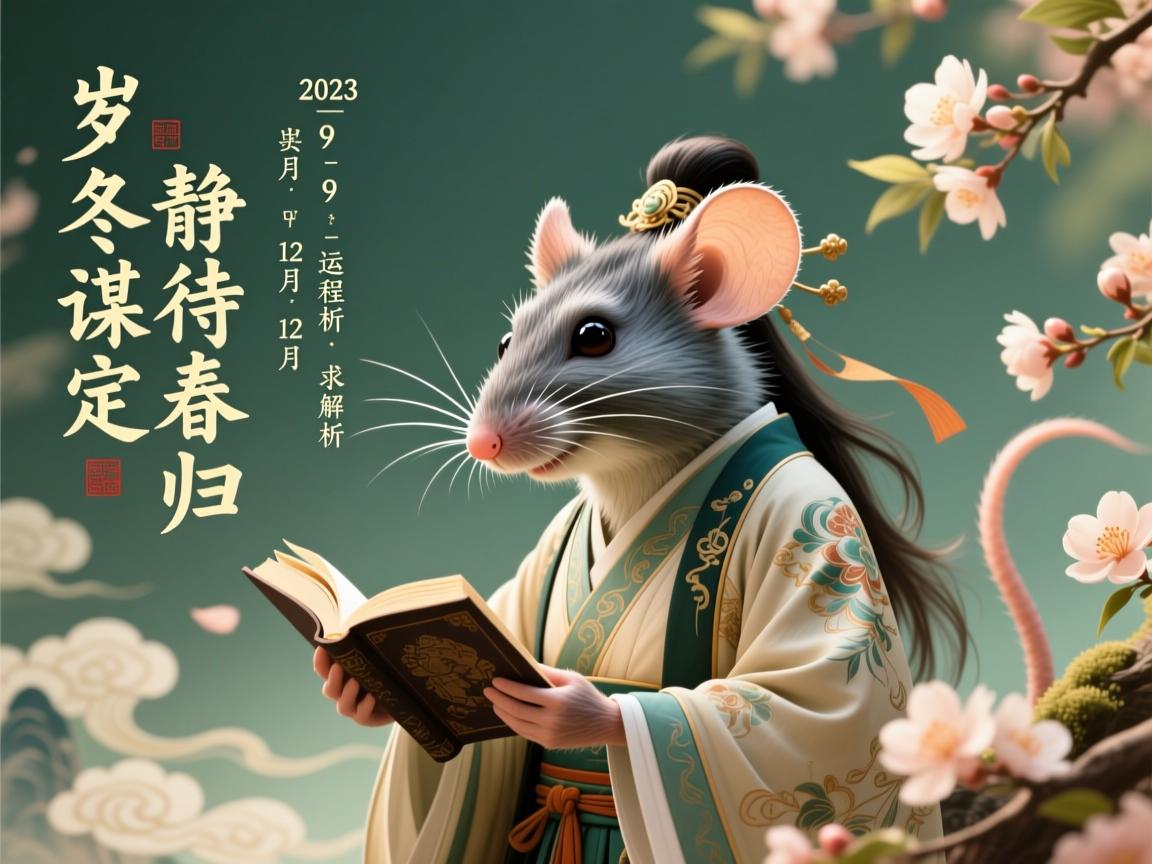 鼠人2023年9月至12月运程解析，岁末谋定，静待春归