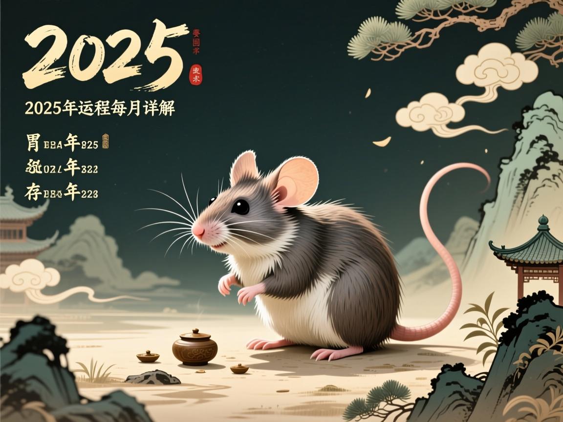 鼠肖2025年运程每月详解,机遇与挑战并存的一年 鼠肖2025年运程每月详解,机遇与挑战并存的一年