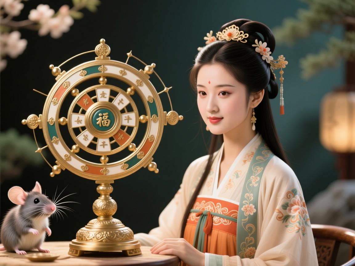 时轮流转，福慧双修，1984年甲子鼠女2025年下半年运势全解析