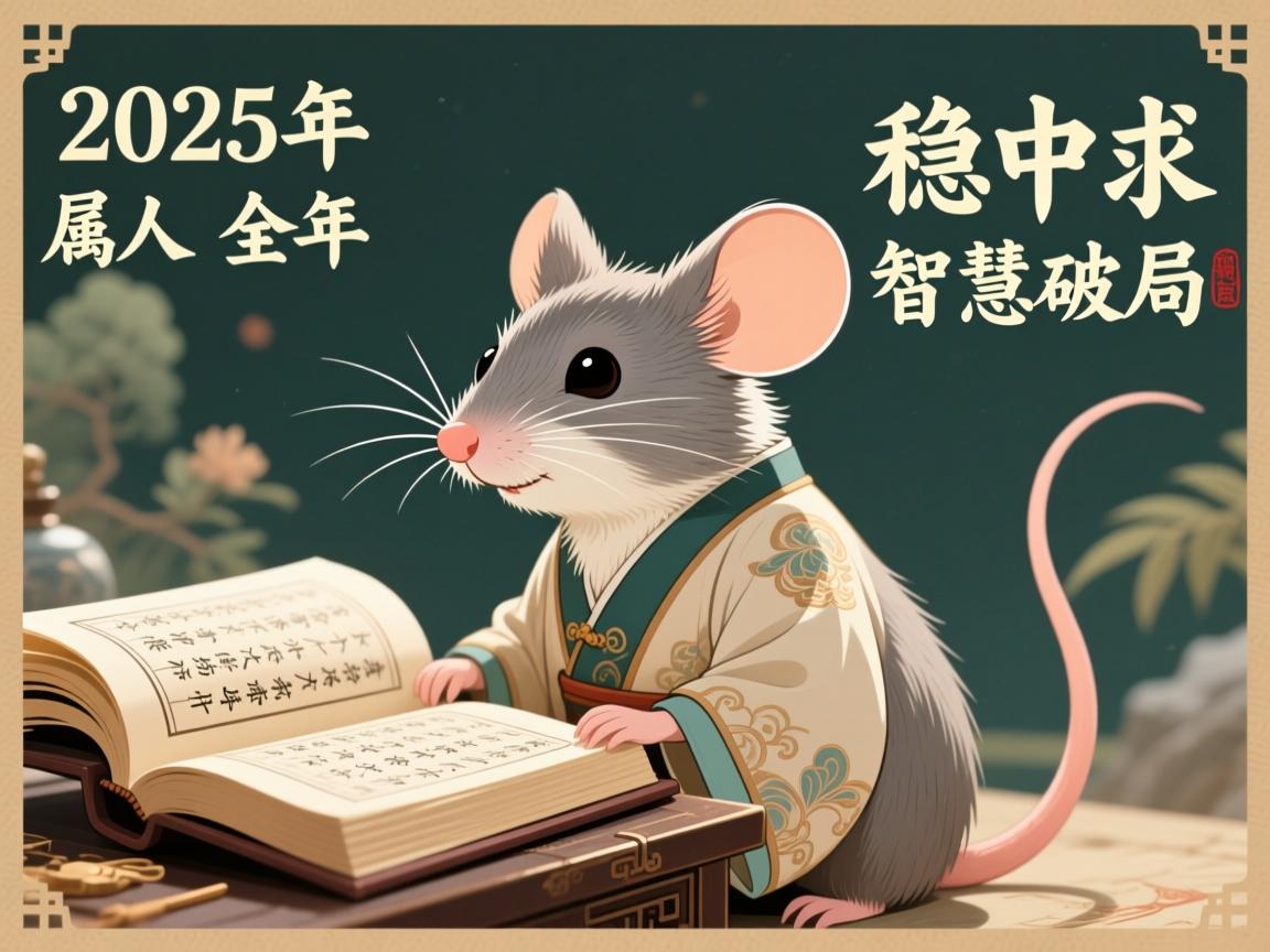 2025年属鼠人全年运势,稳中求进,智慧破局 2025年属鼠人全年运势,稳中求进,智慧破局