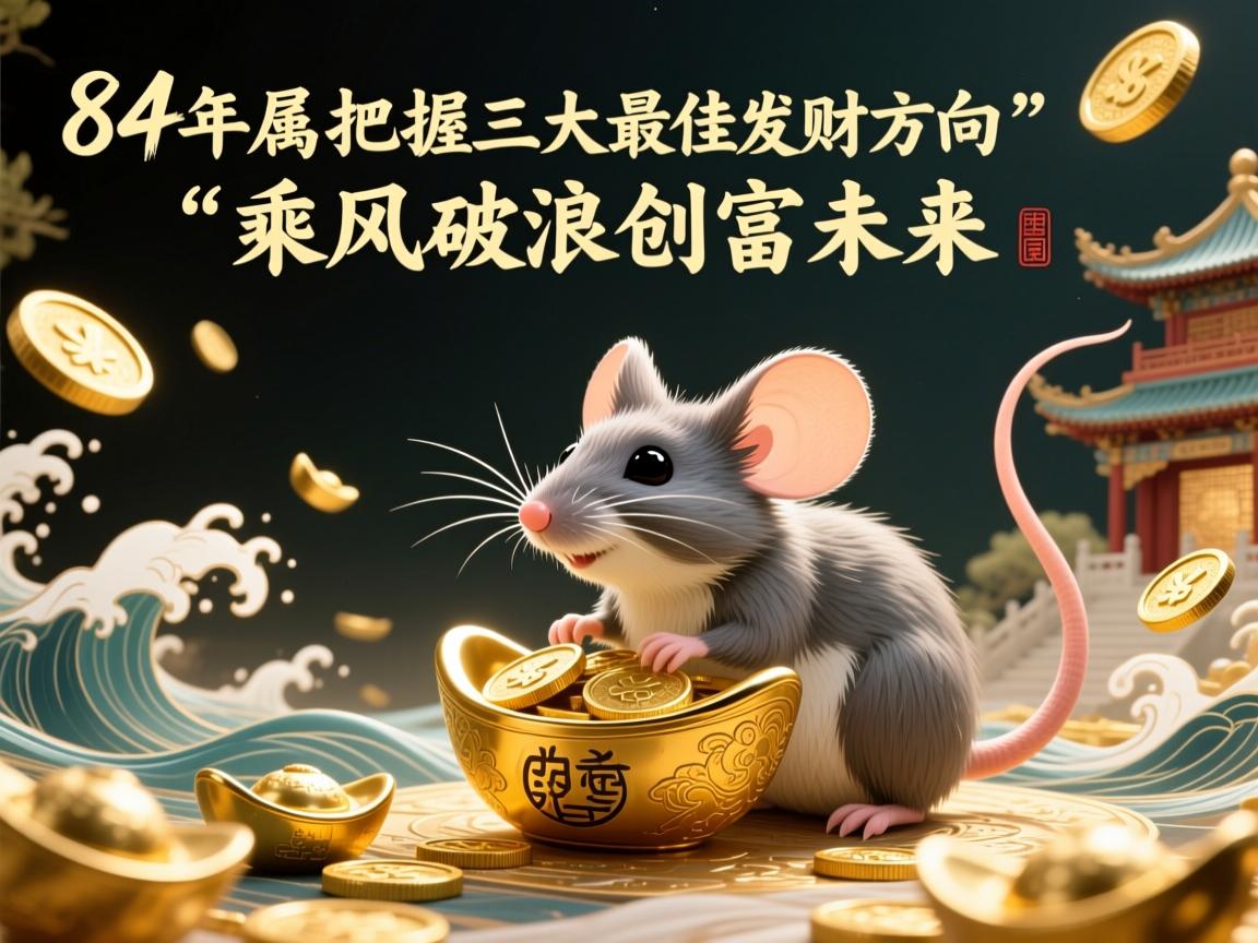 84年属鼠者财运指南,把握三大最佳发财方向,乘风破浪创富未来 84年属鼠者财运指南,把握三大最佳发财方向,乘风破浪创富未来