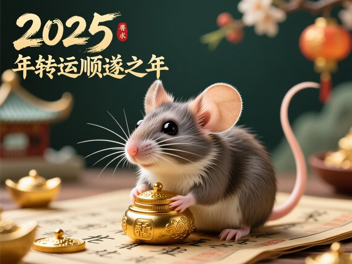属鼠2025年转运指南，把握机遇，化解太岁，开启顺遂之年