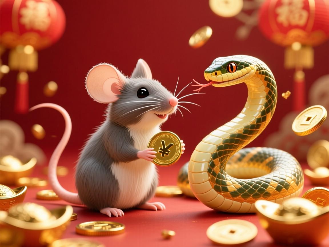 属鼠人2025乙巳蛇年运势全解,智慧破局,稳中求进,财运亨通 属鼠人2025乙巳蛇年运势全解,智慧破局,稳中求进,财运亨通