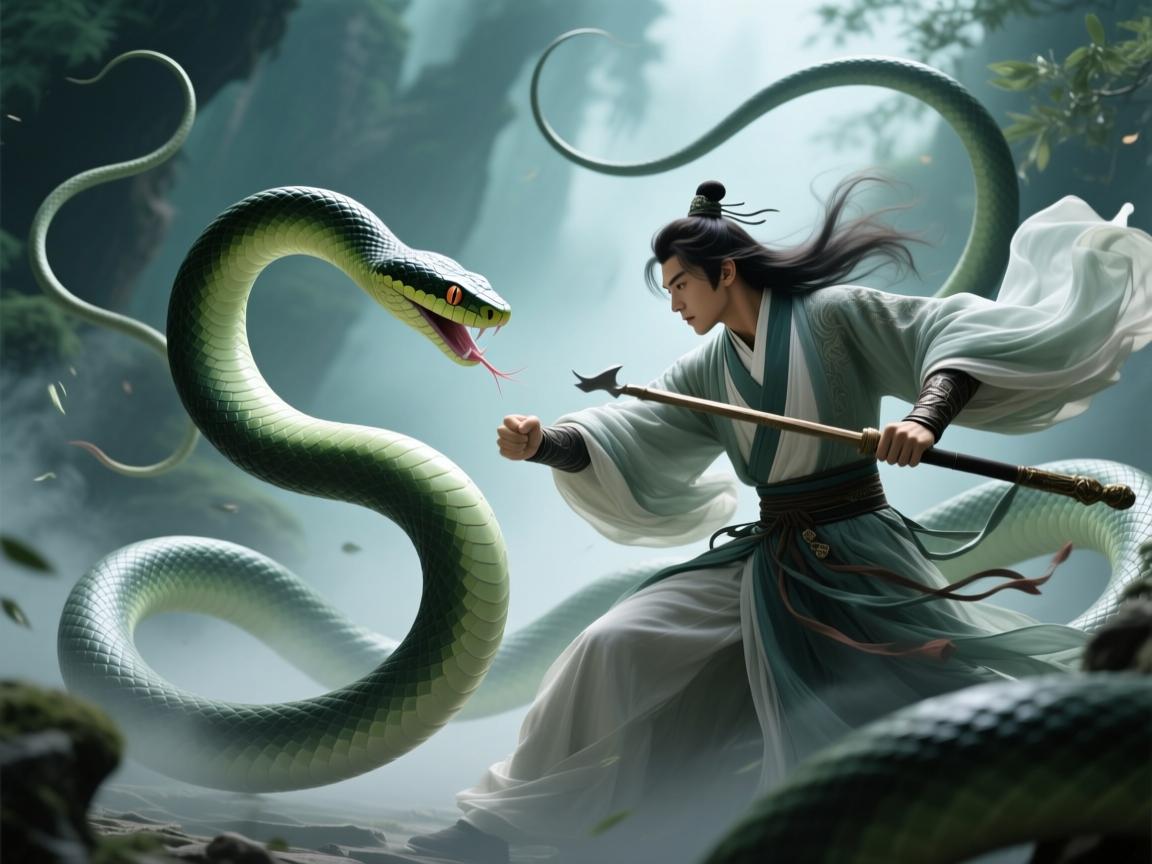 梦境中的缠斗,梦见打蛇的心理暗示与文化预兆解析 梦境中的缠斗,梦见打蛇的心理暗示与文化预兆解析