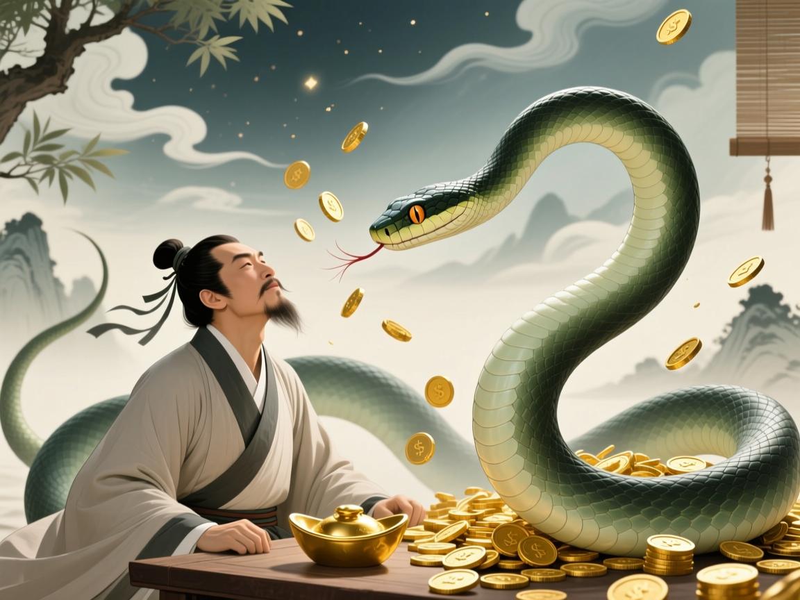 男人梦见打蛇要发财吗?解梦背后的心理密码与文化隐喻 男人梦见打蛇要发财吗?解梦背后的心理密码与文化隐喻