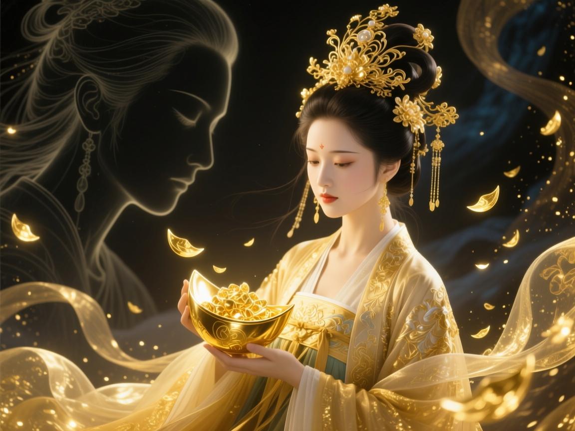 梦中赠金,潜意识深处的心理密码与灵魂对话 梦中赠金,潜意识深处的心理密码与灵魂对话