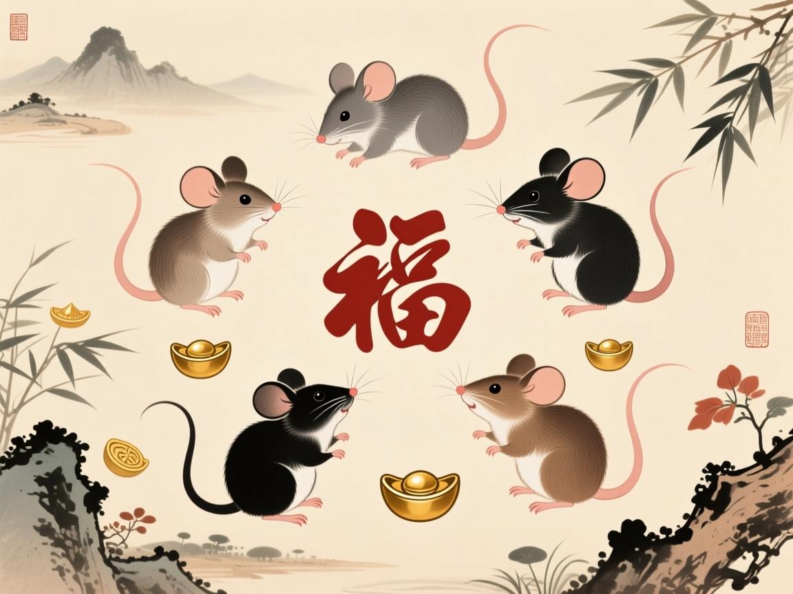 生肖相生,福鼠旺运,揭秘最旺鼠的五个属相 生肖相生,福鼠旺运,揭秘最旺鼠的五个属相