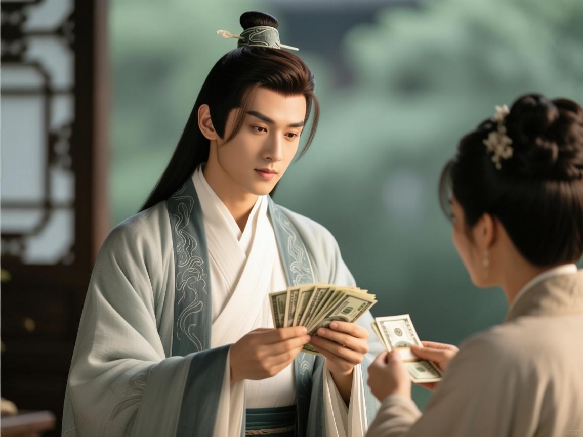 梦见自己拿现金给人家