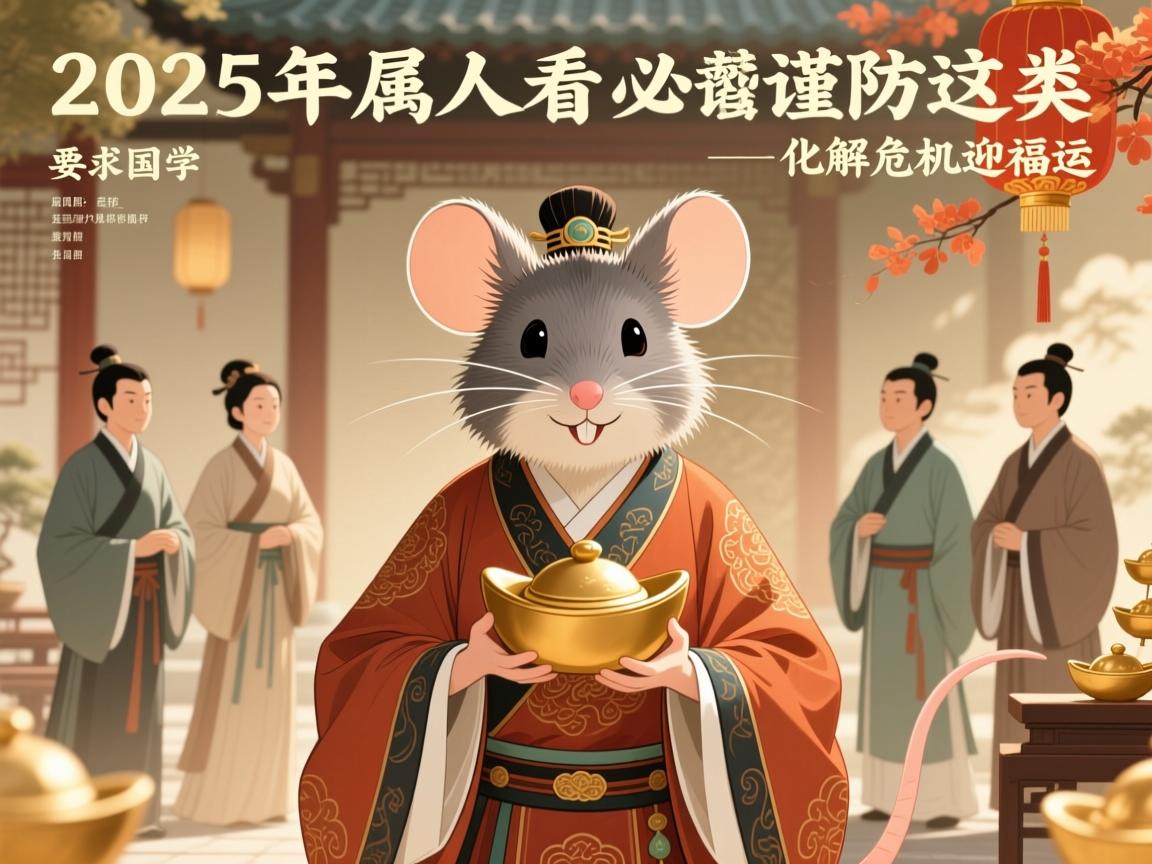 2025年属鼠人必看，谨防这三类人，化解危机迎福运