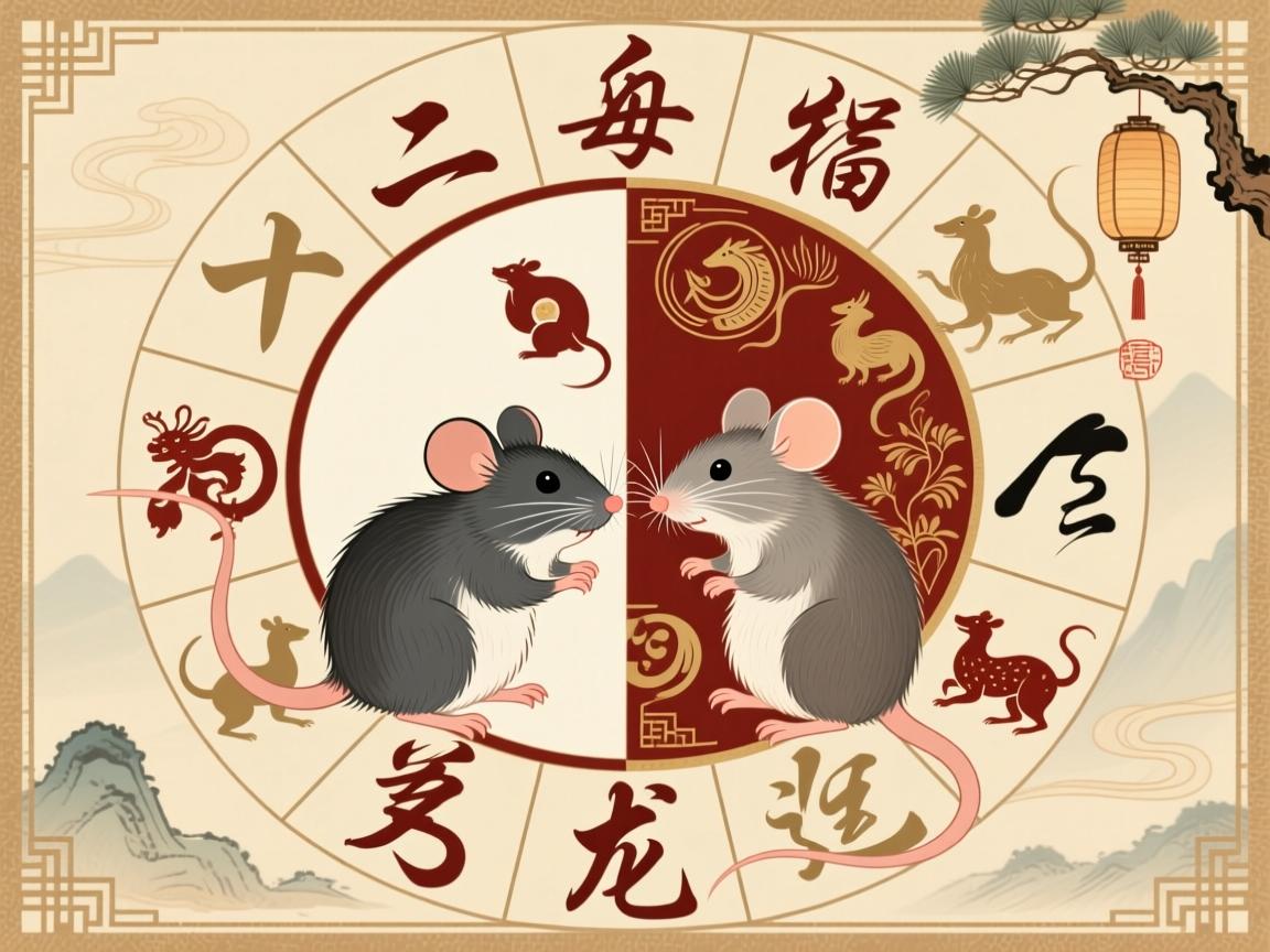 鼠与何相配,十二生肖中的和谐共生之道 鼠与何相配,十二生肖中的和谐共生之道
