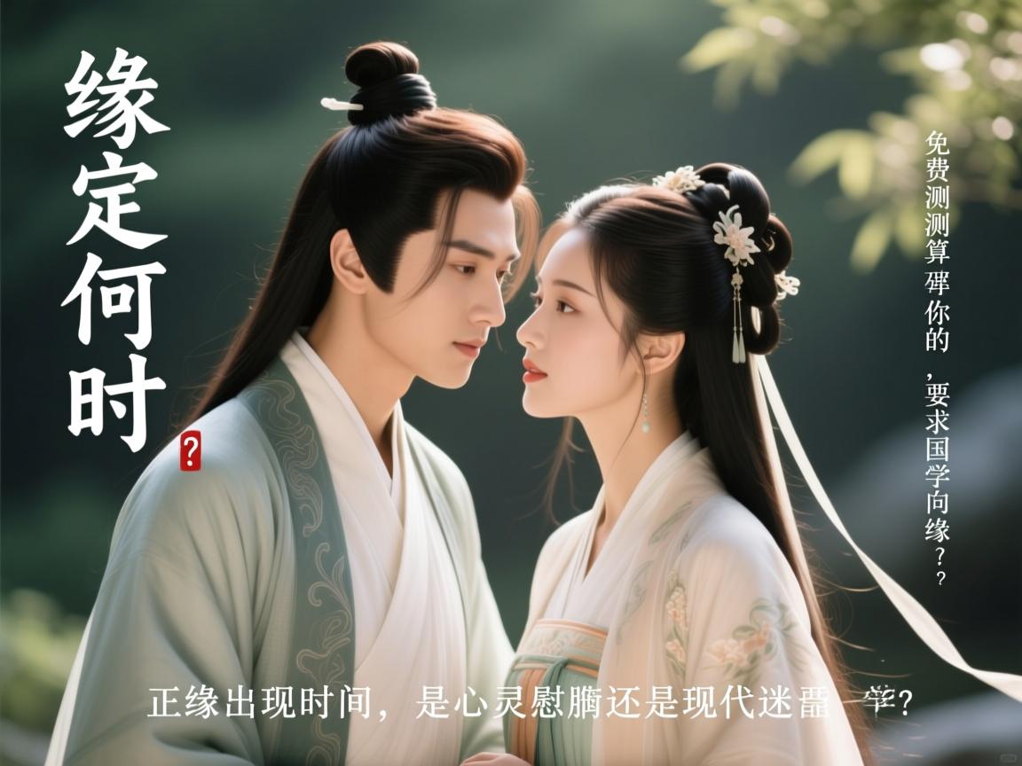 缘定何时？免费测算你的正缘出现时间，是心灵慰藉还是现代迷思？