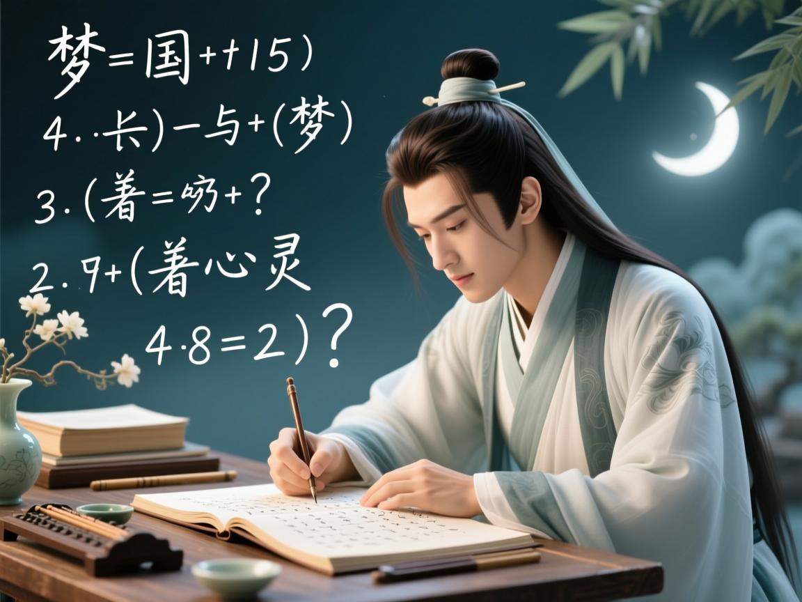 梦见解数学题,潜意识中的秩序构建与心灵密码 梦见解数学题,潜意识中的秩序构建与心灵密码