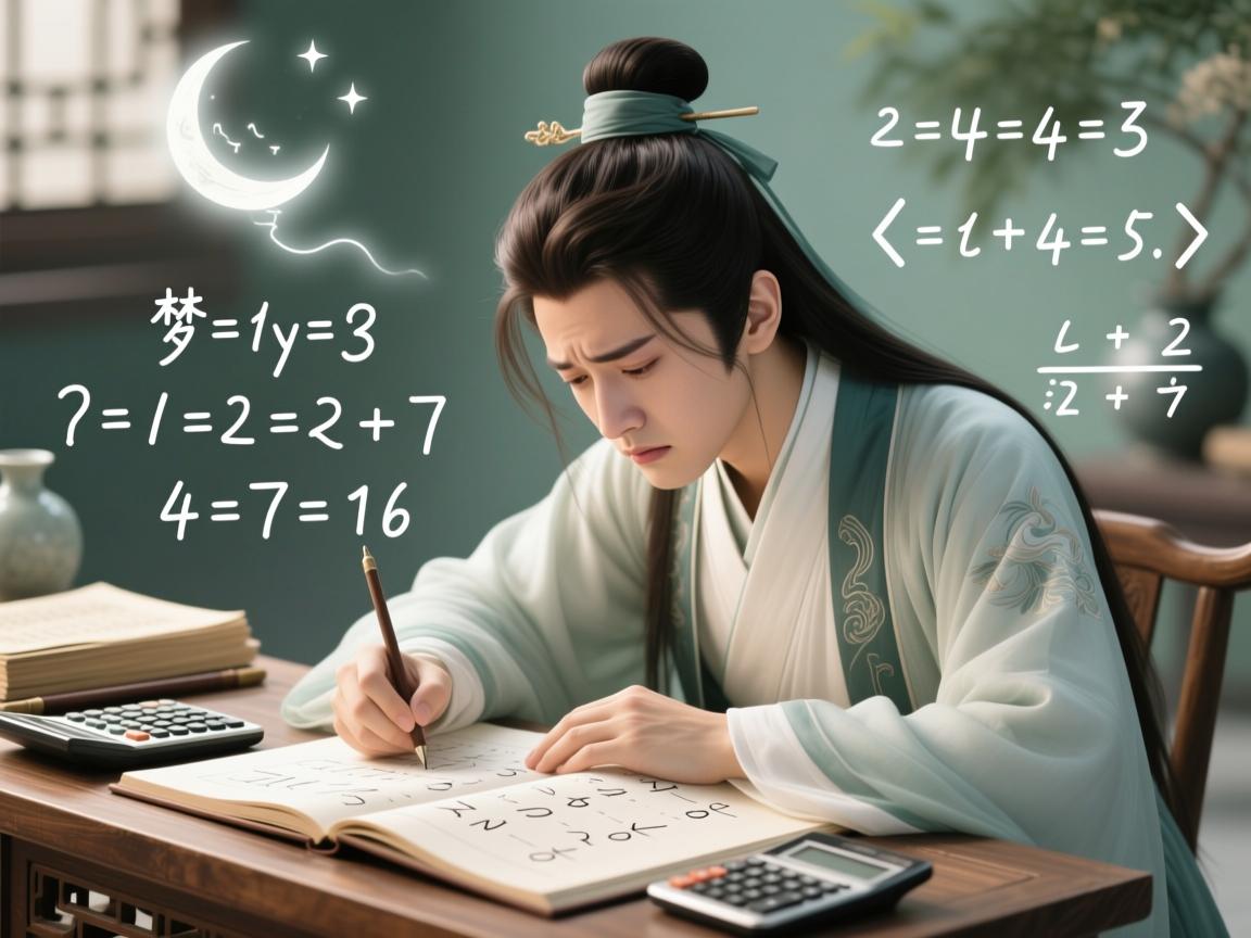 梦见做算术题，潜意识中的逻辑与焦虑解码